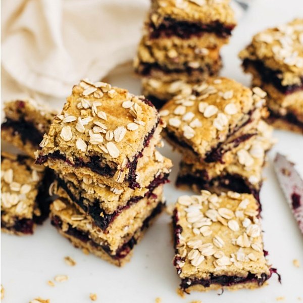 Homemade Blueberry Cookie Bars