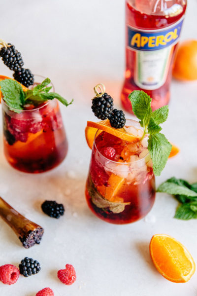 Berry Aperol Spritz