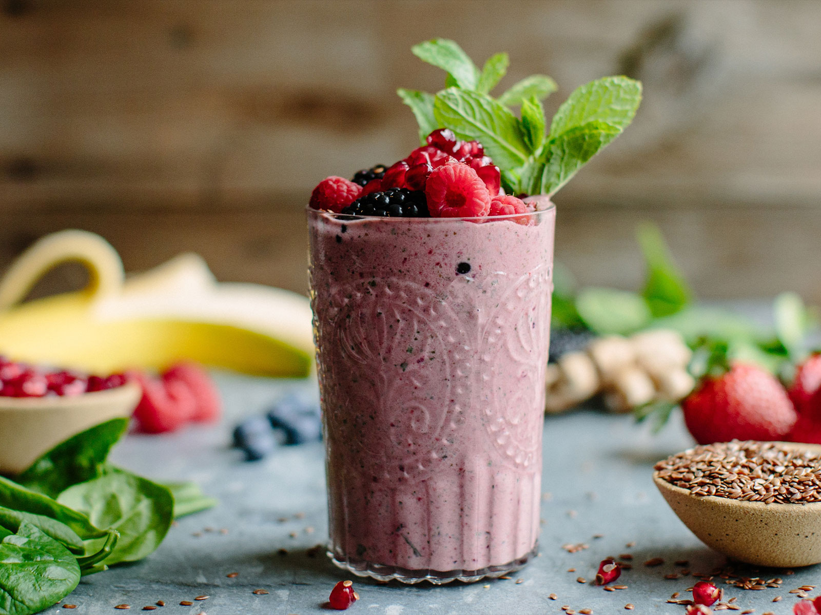 Berry Detox Smoothie - California Giant Berry Farms