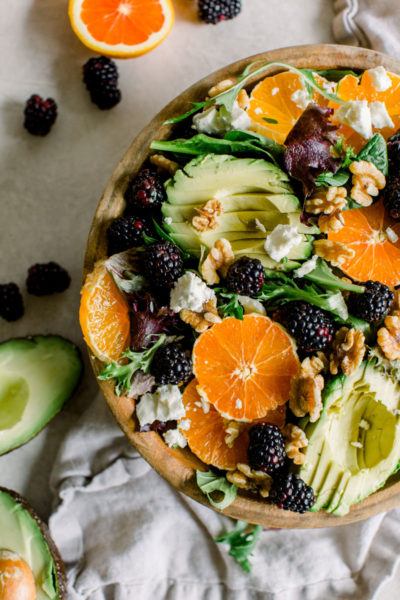 Blackberry Citrus Salad