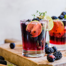 Blackberry Thyme Margarita