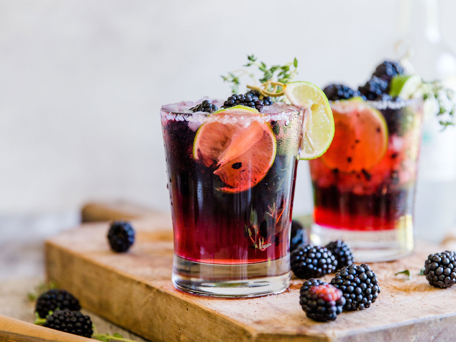 Blackberry Thyme Margarita - California Giant Berry Farms