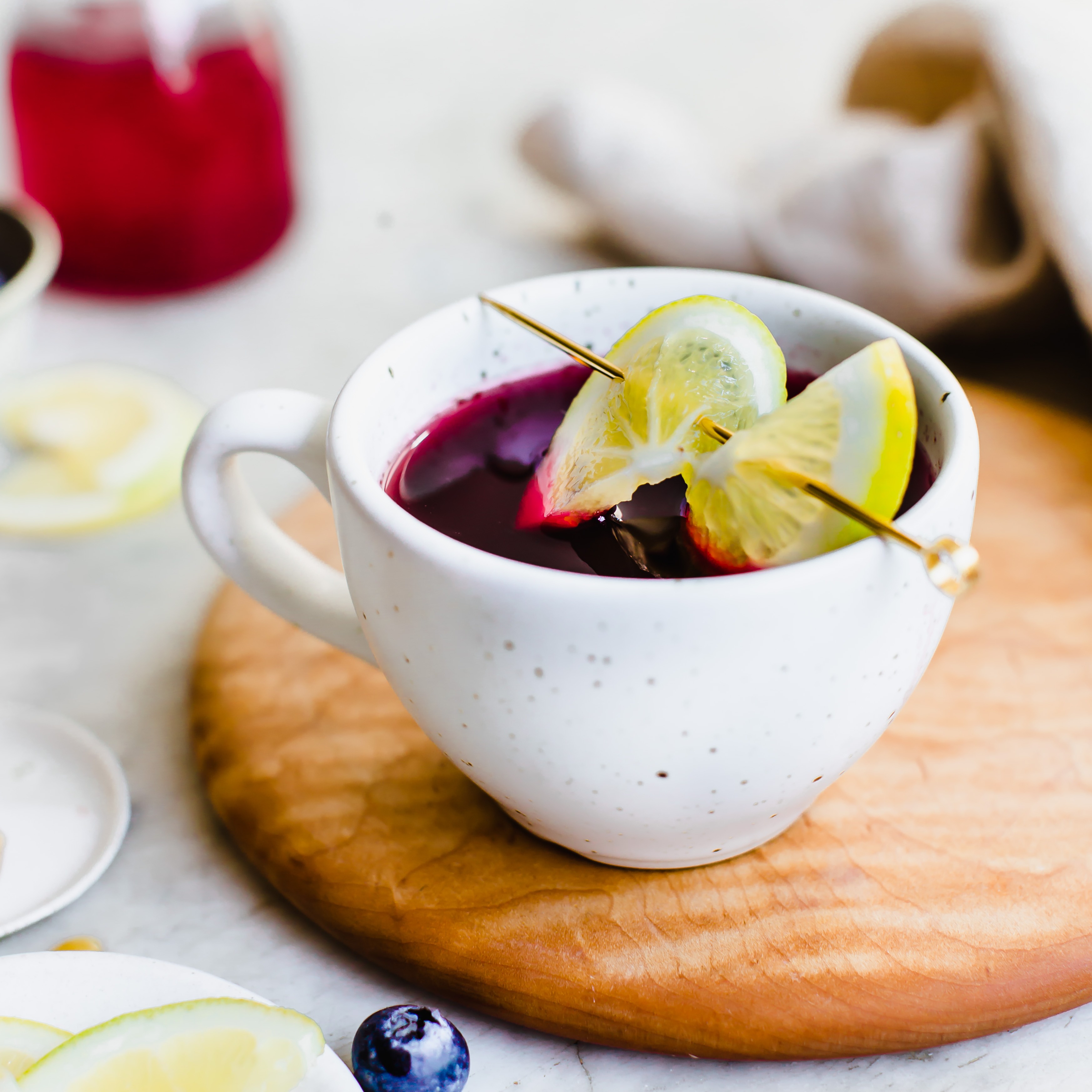Blueberry Hot Toddy