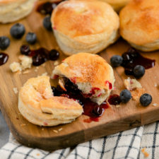 Fresh Blueberry Hand Pies