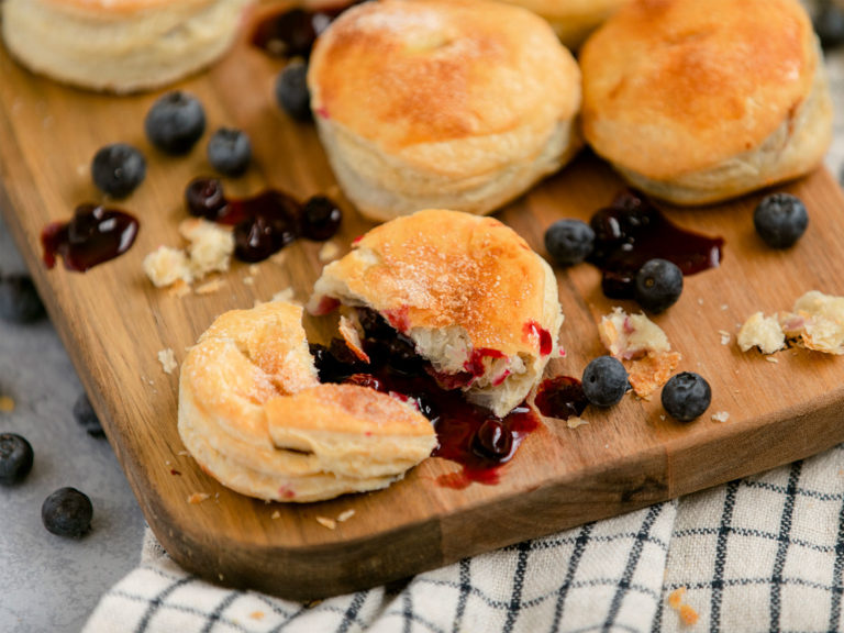 Fresh Blueberry Handpies