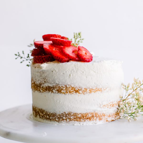 Pantry Strawberry Cake