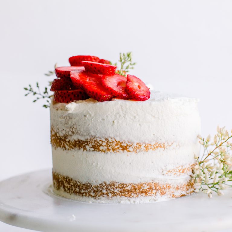 Pantry Strawberry Cake