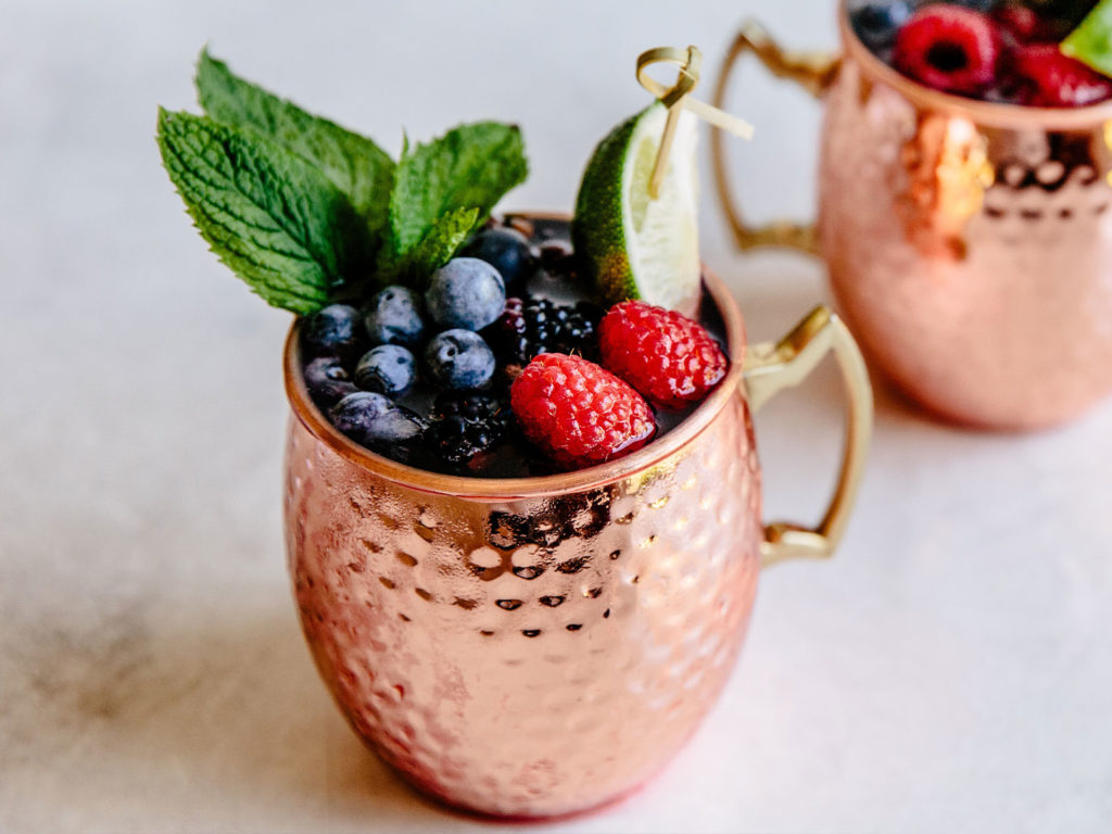 Pickled Berry Moscow Mule California Giant Berry Farms