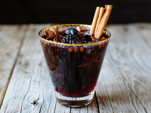 Spiced Berry Holiday Sangria