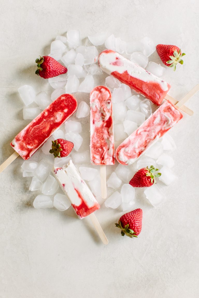 Strawberry Creamcicles