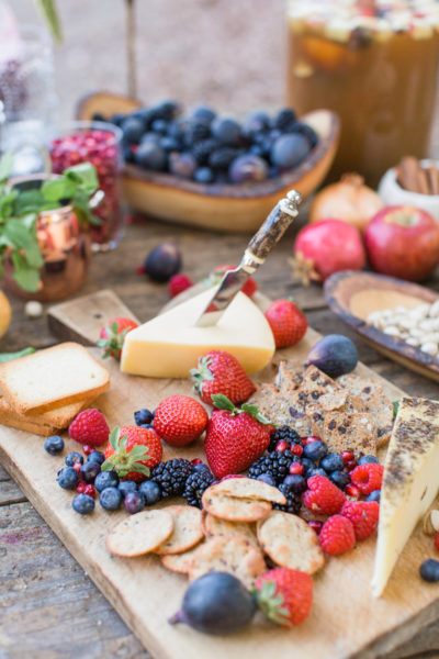 Berry and Cheese Platter