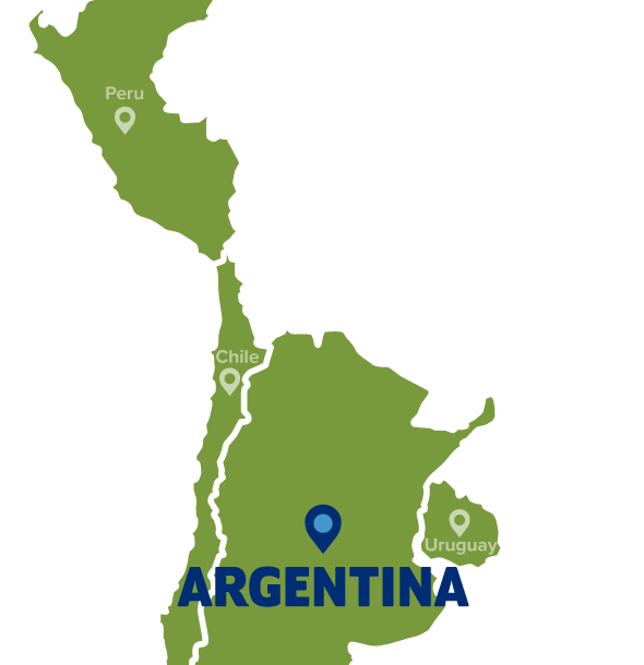 Map of Argentina