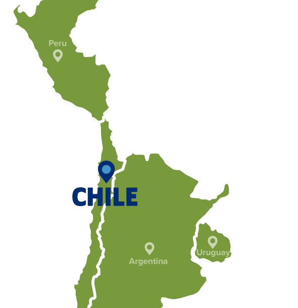 Map of Chile