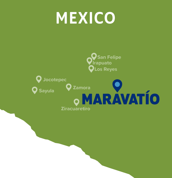 Map of Maravatio