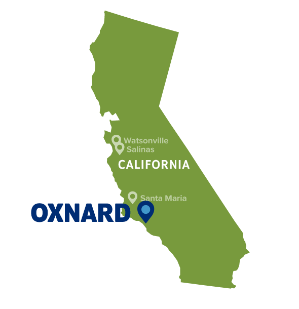 Map of Oxnard