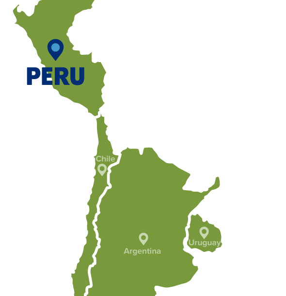 Map of Peru