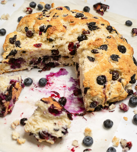 Blueberry Irish Soda Bread