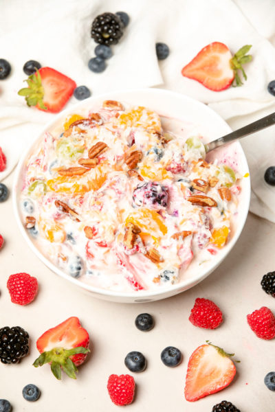 Berry Fresh Ambrosia Salad