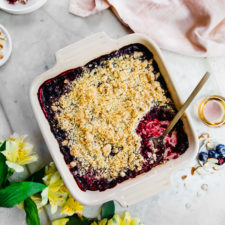 Grain-Free Triple Berry Crisp