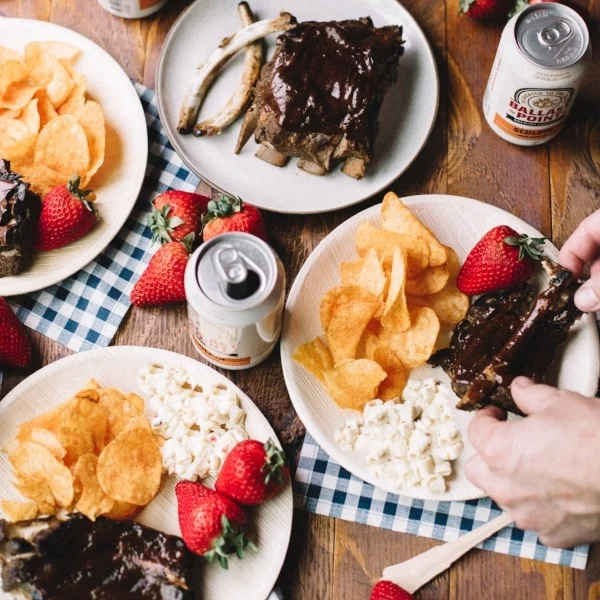 Strawberry Ancho BBQ Ribs