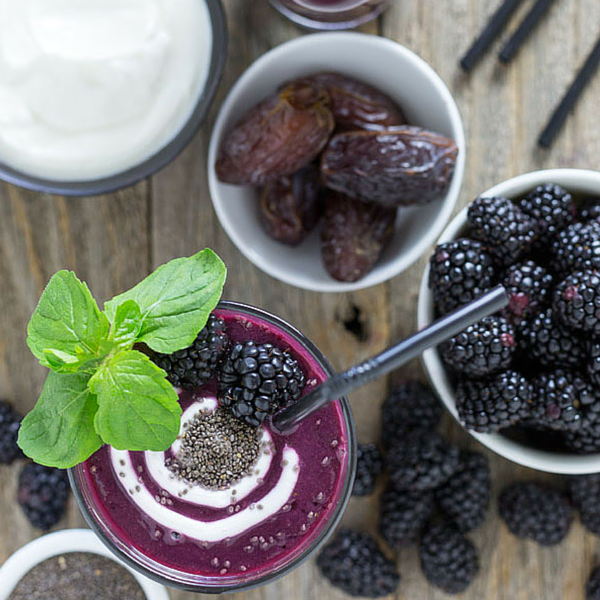 Blackberry Grapefruit Smoothie