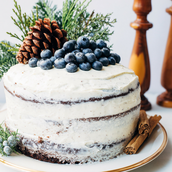 Winter Blueberry Cake