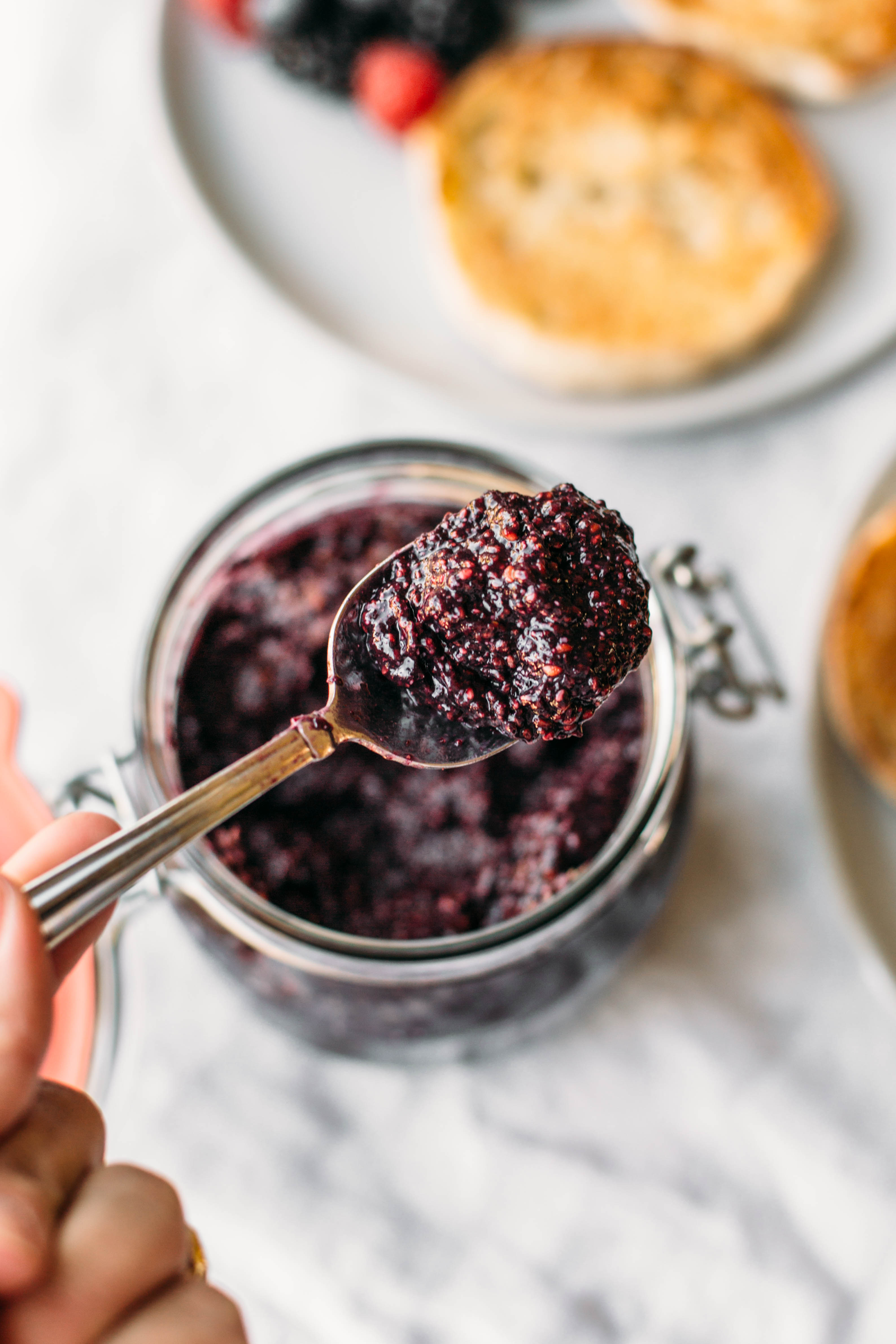 Blackberry Vanilla Chia Jam - California Giant Berry Farms