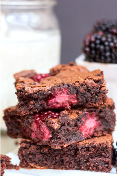 Blackberry Paleo Brownies - California Giant Berry Farms