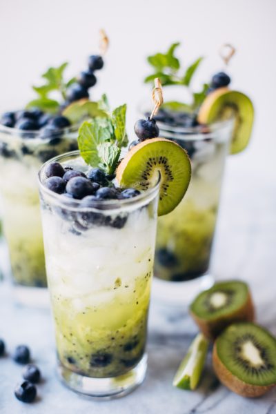 Blueberry Kiwi Mojito