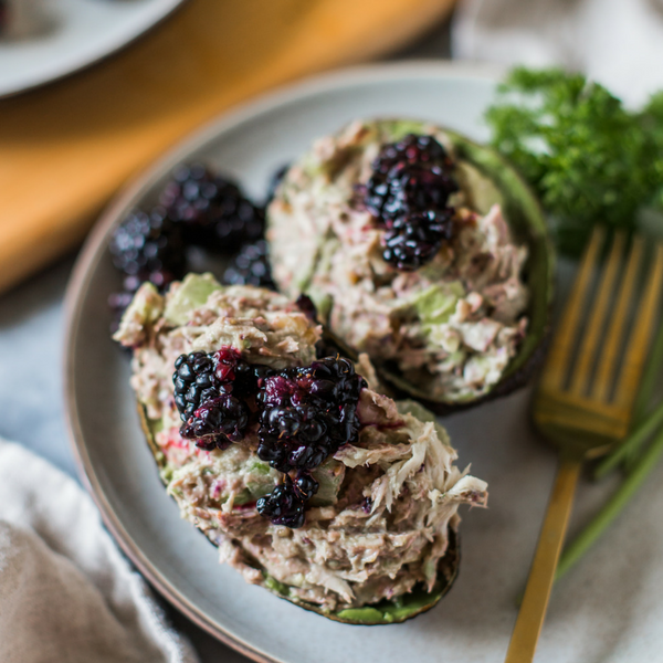 Blackberry Avocado Chicken Salad