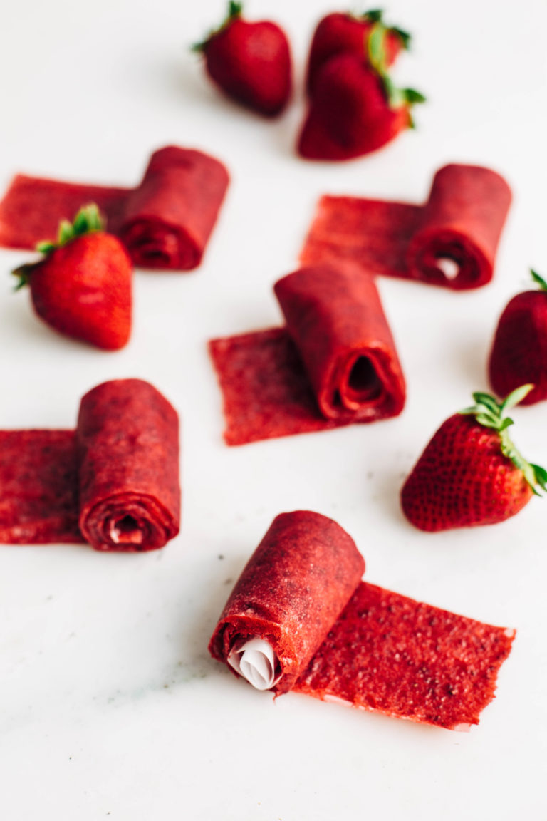 strawberry fruit roll-ups