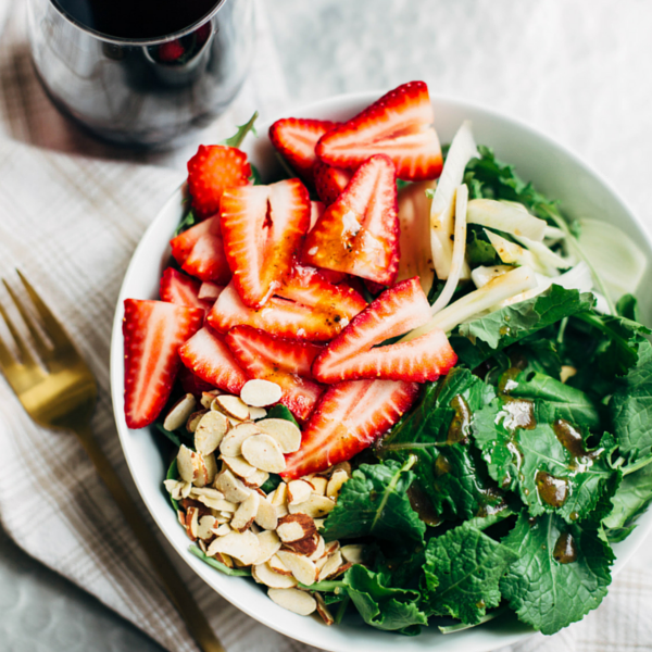 Strawberry, Kale & Fennel Salad