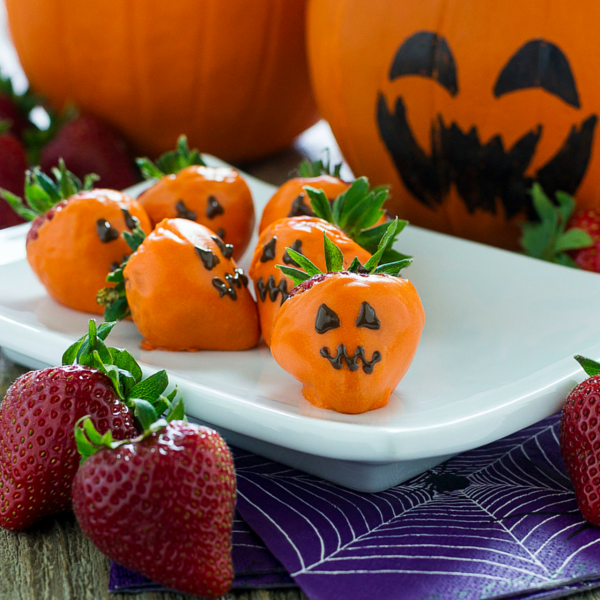 Scary Berry jack O'lanterns