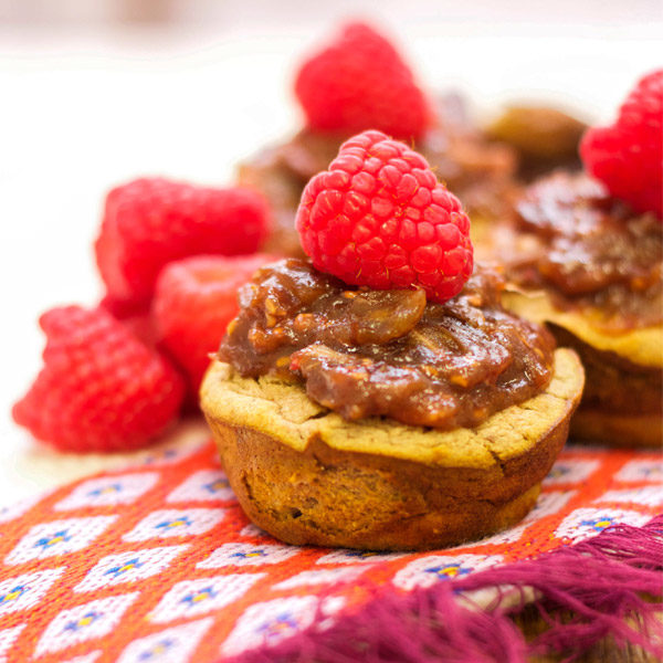 Raspberry Paleo Muffins