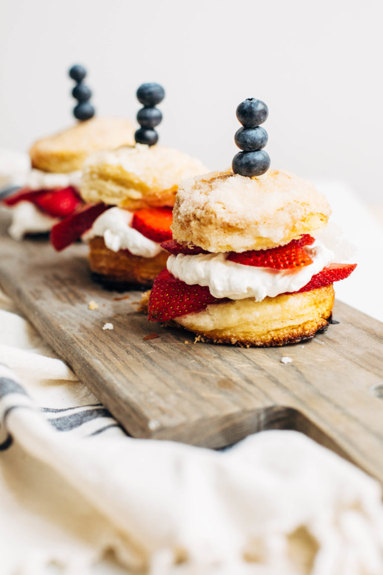 Strawberry Shortcake Sliders