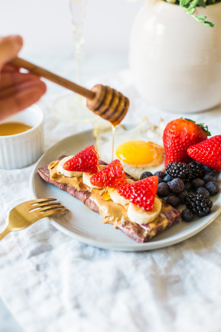 Strawberry Sweet Potato Toast