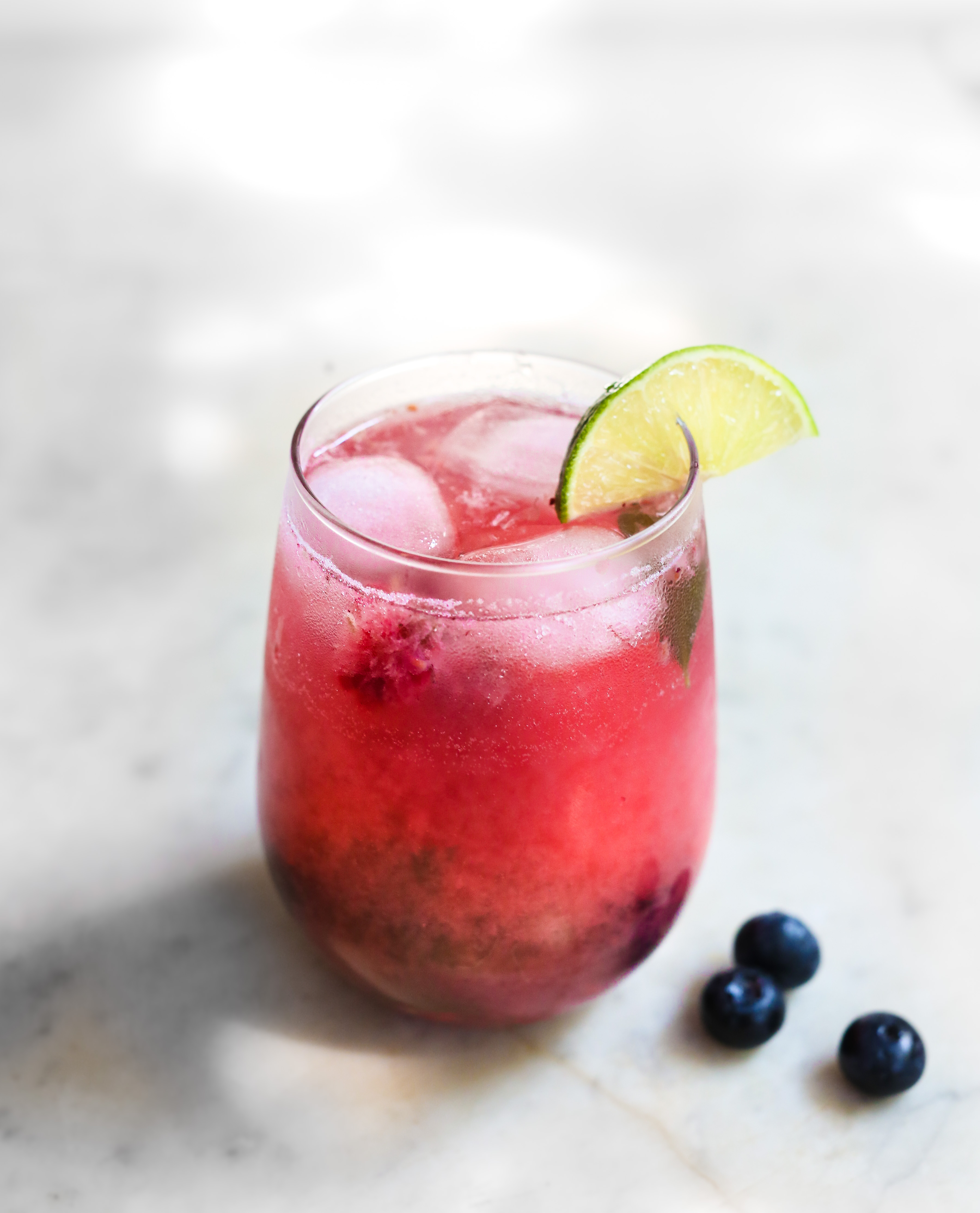 Sparkling Coconut Water Raspberry LemonVerbena Mocktail California