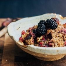 Blackberry Baked Oatmeal