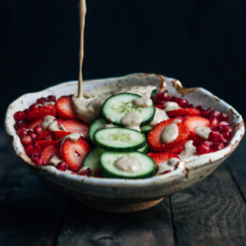 Strawberry and Cucumber Salad