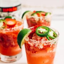 Strawberry Jalapeno Margarita