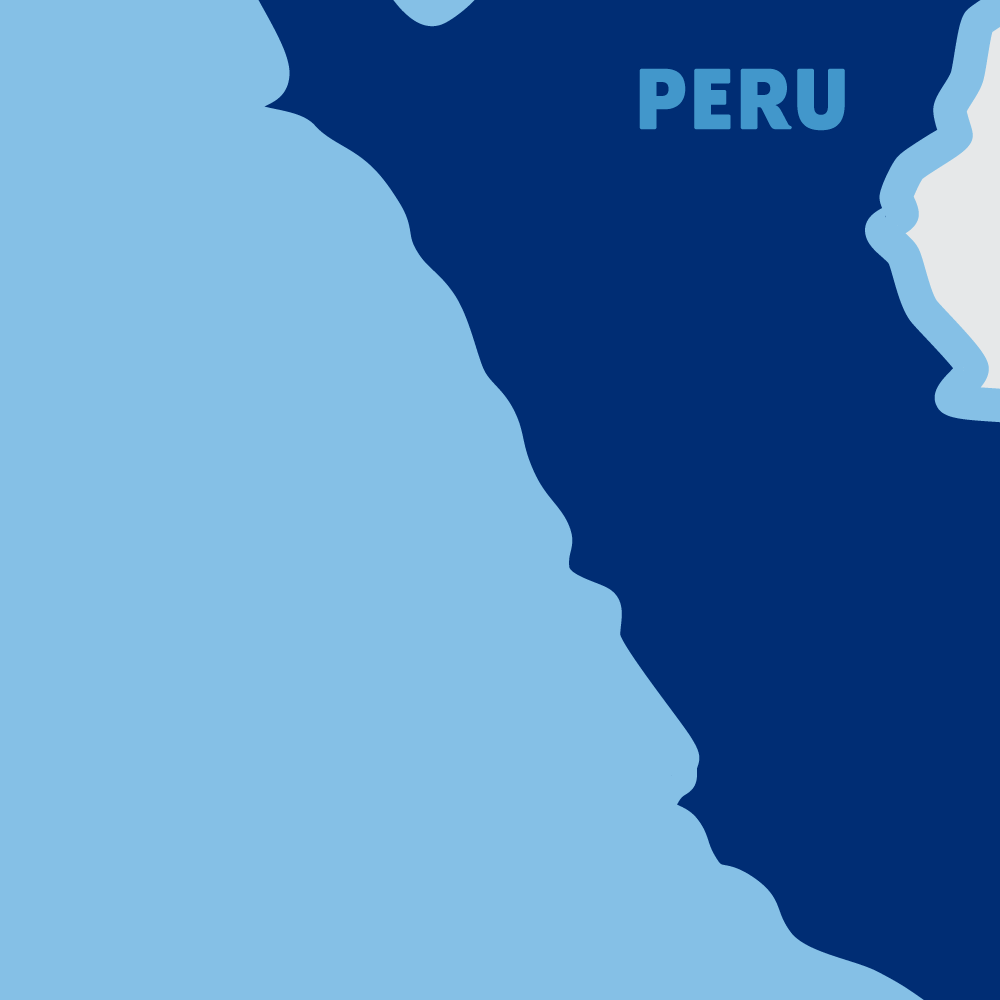 map of peru