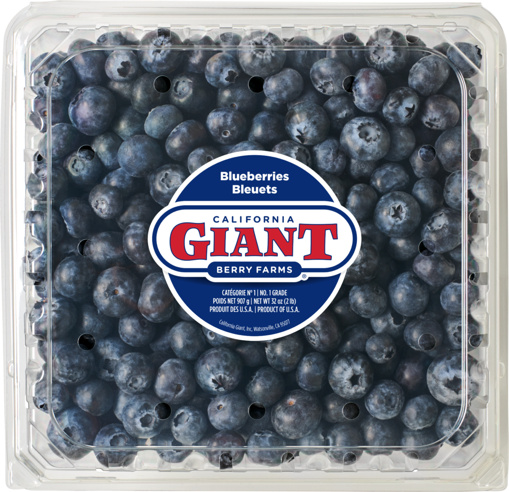 California Giant 2 lb Conventional Blueberries Clamshell