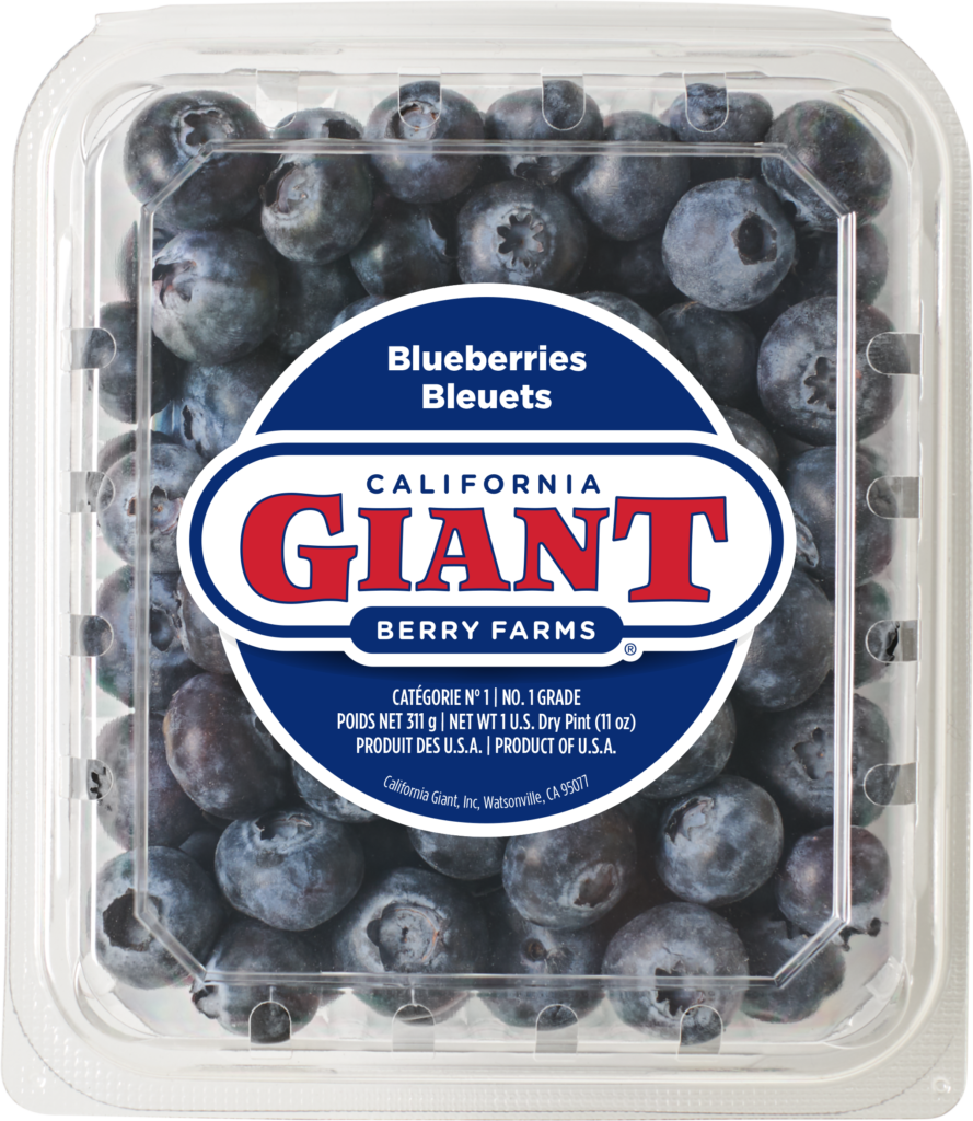 California Giant Pint (11 oz) Conventional Blueberries Clamshell