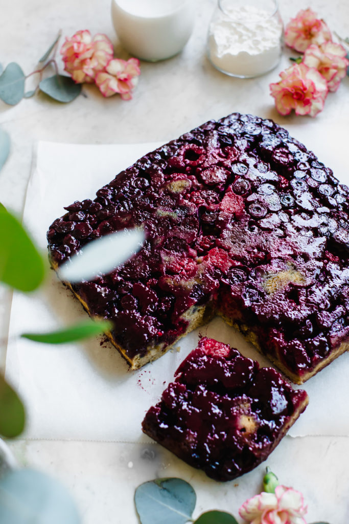 Berry Upside Down Cake California Giant Berry Farms
