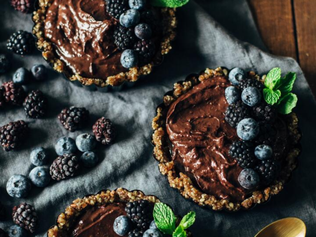 Dark Chocolate Blackberry Tart - California Giant Berry Farms