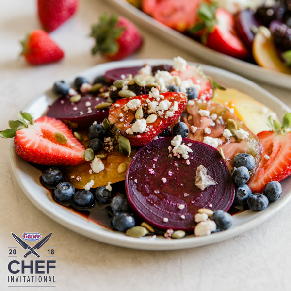 BERRY, TOMATO, AND BEET SALAD