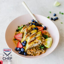 Thai Blueberry Coconut Milk Chicken