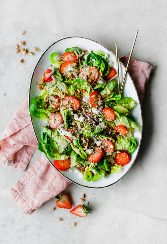 Strawberry and Poppyseed Salad - California Giant Berry Farms