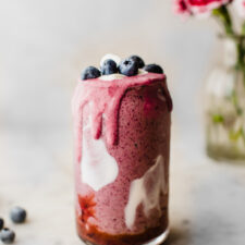Blueberry Cheesecake Smoothie