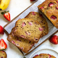 Strawberry Banana Bread